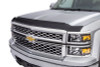 AVS 07-13 GMC Sierra 1500 Aeroskin II Textured Low Profile Hood Shield - Black