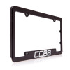 Cobb Black License Plate Frame
