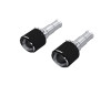 MBRP 19-24 Ram 1500 5.7L Hemi 3in Inl. 5in OD DW Angle Cut T304 Carbon Exhaust Tips - Pairs