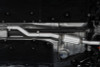 MBRP 2022+ Ford Maverick Aluminized Steel 4in OD Tip Single Side Exit 3in Cat Back Exhaust