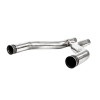 No Longer Available - MBRP 11-14 Ford Mustang GT 5.0L 3in H-Pipe T409 Exhaust System *Use w/ Factory Cats*