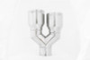 MBRP Universal T304 SS Dual Tip 3.5in OD/2.5in Inlet