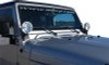 MBRP 97-06 Jeep Wrangler TJ Windshield Light Bracket