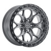 Weld Off-Road W107 20X10 Ledge 6X139.7 ET13 BS6.00 Satin Gun / Black Ring 106.1