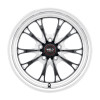 Weld S157 17X10 Belmont Drag 5X112 ET40 BS7.1 Gloss Black MIL Dia 78.1