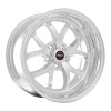 Weld S76 20x10.5 / 5x115mm BP / 5.3in. BS Polished Wheel - Non-Beadlock