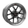 Weld S76 17x7.5 / 5x115mm BP / 4.2in. BS Black Wheel (High Pad) - Non-Beadlock