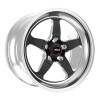 Weld S71 18x9.5 / 5x4.5 BP / 6.1in. BS Black Wheel (High Pad) - Non-Beadlock