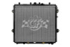 CSF 10-20 Toyota 4Runner 4.0L OEM Plastic Radiator
