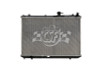 CSF 08-10 Toyota Highlander 3.3L OEM Plastic Radiator