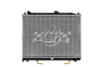 CSF 00-02 Mitsubishi Montero 3.5L OEM Plastic Radiator