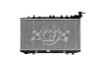 CSF 95-98 Nissan 200SX 1.6L OEM Plastic Radiator