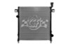 CSF 08-12 Jeep Liberty 3.7L OEM Plastic Radiator