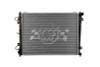 CSF 07-12 Kia Rondo 2.4L OEM Plastic Radiator