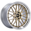 BBS LM 19x10 5x114.3 ET40 Gold Center Diamond Cut Lip Wheel - 82mm PFS/Clip Required