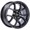 BBS SR 16x7 5x108 ET45 Satin Grey Wheel -70mm PFS/Clip Required