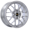 BBS RG-R 17x9 5x120 ET42 Diamond Silver Wheel -82mm PFS/Clip Required