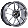 BBS RF 18x8 5x120 ET35 Diamond Black Wheel -82mm PFS/Clip Required