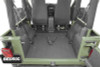 BedRug 97-06 Jeep TJ Rear 4pc BedTred Cargo Kit (Incl Tailgate)