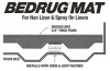 BedRug 07-16 GM Silverado/Sierra 6ft 6in Bed Mat (Use w/Spray-In & Non-Lined Bed)