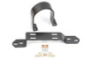 BMR 83-87 GM G-Body Driveshaft Safety Loop Front - Black Hammertone