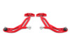 BMR 10-14 Ford Mustang Adj. Lower A-Arms w/ Delrin/Rod End / 18mm Tall Ball Joint - Red