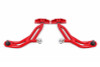 BMR 10-14 Ford Mustang Adj. Lower A-Arms w/ Delrin/Rod End / 19mm Tall Ball Joint - Red