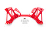 BMR 79-95 Ford Mustang K-Member Premium Version w/Spring Perches - Red