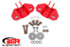 BMR Suspension 15-19 Ford Mustang Rear Upper Shock Mount- Red