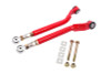 BMR 08-17 Challenger Rear On-Car Adj. Toe Rods Delrin/Rod End Combo - Red