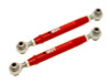 BMR 10-15 5th Gen Camaro Rear Adj. Rod Ends Toe Rods - Red