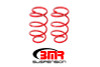 BMR 15-17 S550 Mustang Front Drag Version Lowering Springs - Red