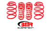 BMR 07-14 Shelby GT500 Performance Version Lowering Springs (Set Of 4) - Red
