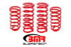 BMR 79-04 Fox Mustang Lowering Spring Kit (Set Of 4) - Red
