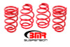 BMR 10-15 5th Gen Camaro V8 Lowering Spring Kit (Set Of 4) - Red SP019R
