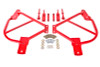 BMR 10-15 5th Gen Camaro Bolt-On Subframe Connectors - Red