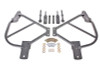BMR 10-15 5th Gen Camaro Bolt-On Subframe Connectors - Black Hammertone