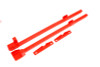 BMR 79-93 Fox Mustang Hardtop Only Weld-On Boxed Premium Subframe Connectors - Red