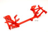 BMR 98-02 4th Gen F-Body K-Member w/ LS1 Motor Mounts and STD. Rack Mounts - Red