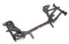 BMR 93-02 F-Body K-Member w/ No Motor Mounts and Pinto Rack Mounts - Black Hammertone KM001-1H