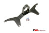 BMR 05-14 S197 Mustang Rear Tunnel Brace w/ Rear Driveshaft Safety Loop - Black Hammertone