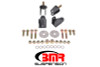 BMR 79-04 Fox Mustang Rear Coilover Conversion Kit w/o Control Arm Bracket - Black Hammertone