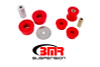 BMR 16-17 6th Gen Camaro Differential Bushing Kit (Polyurethane) - Red