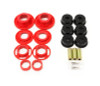 BMR 12-15 5th Gen Camaro Street Version Rear Cradle Bushing Kit (BK001 BK040) - Black/Red