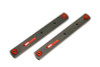 BMR 64-72 A-Body Non-Adj. Boxed Lower Control Arms (Polyurethane) - Black Hammertone