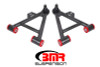 BMR 79-93 Mustang Lower Non-Adj. A-Arms (Coilover Only) w/ STD. Ball Joint (Poly) - Black Hammertone