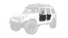 Body Armor 4x4 07-18 Jeep Wrangler Gen 3 Trail Doors Front Pair