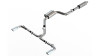 Borla 20-22 GOLF VIII GTI 2.0L I4 W/OPF DSG/MT TOURING ECE-R59 APPROVED CAT-BACK EXHAUST