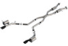 Borla 2021+ Dodge Durango SRT Hellcat 6.2L V8 AWD S-Type Cat-Back Exhaust System - Black Chrome Tips