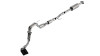 Borla F-150 2021 5.0L 4dr CC SB EC STB Lariat/KR/Pltm/LTD 3/2.25 DSE Cat-Back S-Type Black CHR Tips